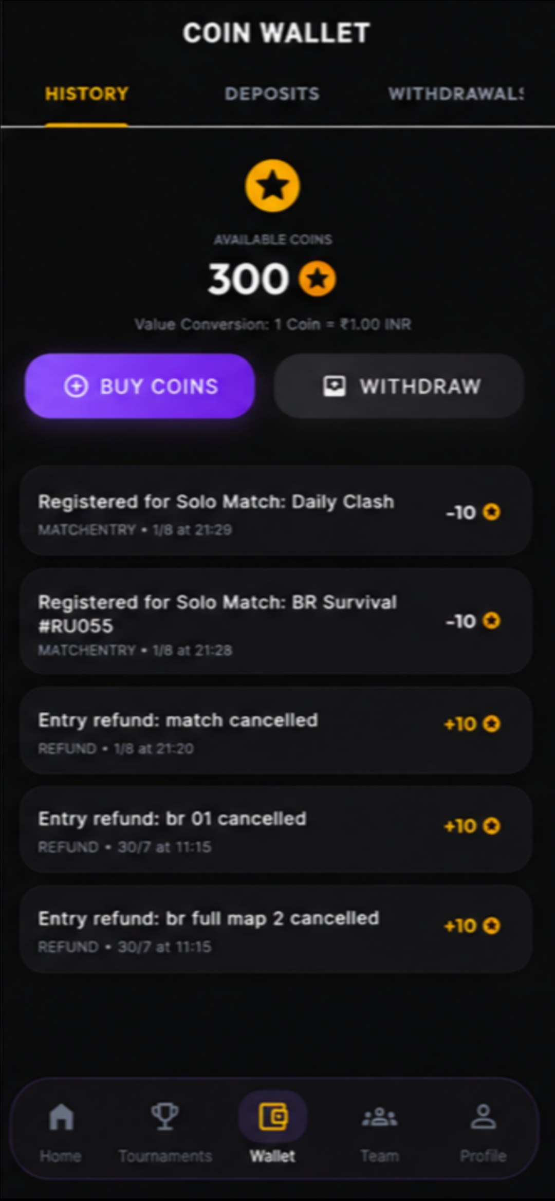 RushUp App Interface - Live Support Desk